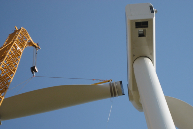 Construction of wind parks